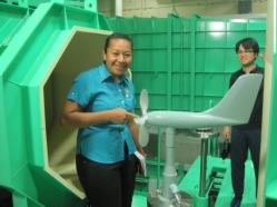 Technical tour of the wind tunnel facility